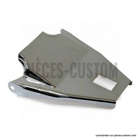 Cache-dessous-de-selle-chrome