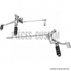 Commandes avancées +2" chromées Sportster de 2014 à 2018