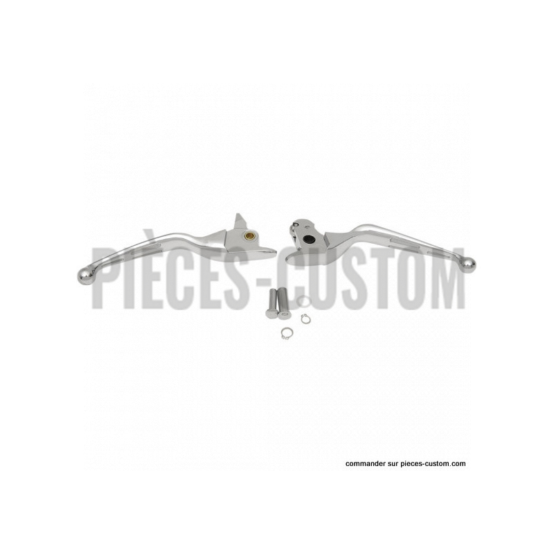 Kit-de-leviers-fendus-chromé-pour-Touring-de-2014-à-2016
