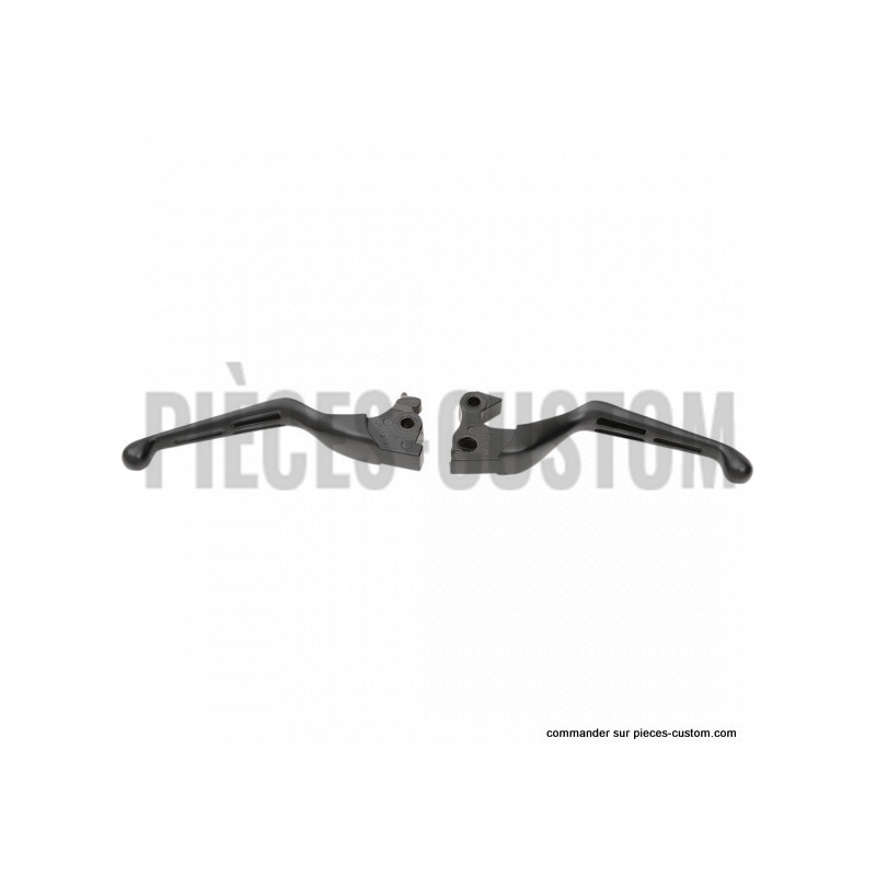 Kit-de-leviers-fendus-noir-mat-pour-Sportster-de-2014-à-2020