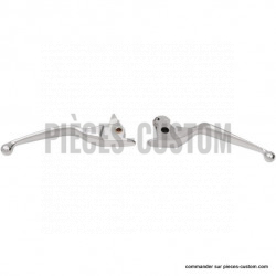 Kit-de-leviers-larges-chromé-pour-Touring-de-2014-à-2016-embrayage-hydraulique