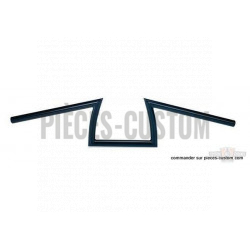 Guidon 22mm Biltwell Keystone Noir sans empreintes