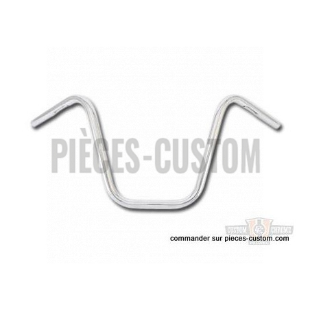 guidon-1"-ape-hanger-hauteur-12"-etroit-chrome