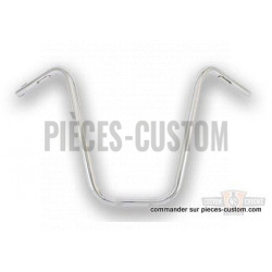 guidon-1"-ape-hanger-hauteur-14"-étroit-chromé