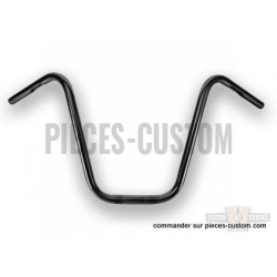 guidon-1"-ape-hanger-hauteur-14"-étroit-noir