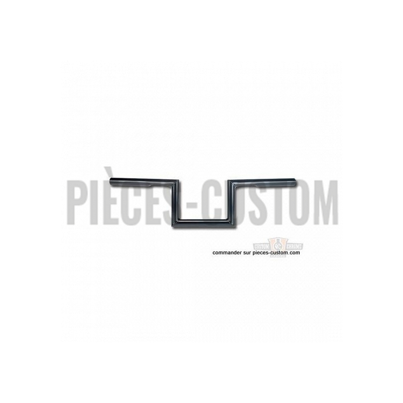 Guidon-1"-Biltwell-Zed-Bar-Noir-avec-empreintes