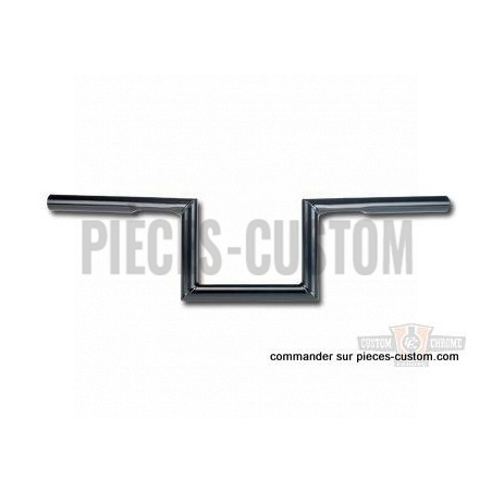 Guidon-1"-Biltwell-Zed-Bar-Noir-avec-empreintes