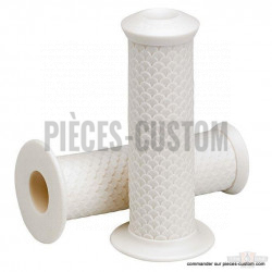 Poignées Lowbrow Custom Fish Scale Blanc