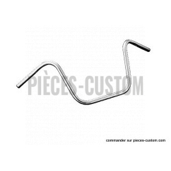 Guidon-Street-Medium-Chrome-25-mm