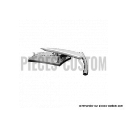 Paire de rétroviseurs "Razor" Chrome