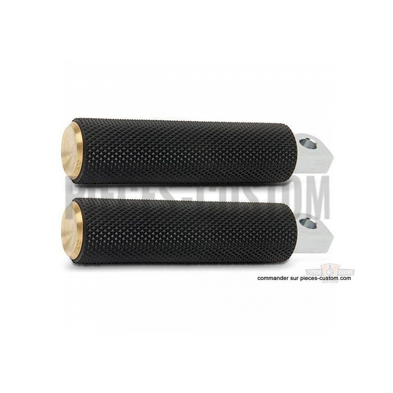 Repose-pieds-Arlen-Ness-Knurled-Rubber-Laiton