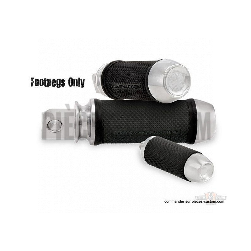 Repose-pieds-Performance-Machine-Elite-Chrome-pour-Dyna-et-Sportster