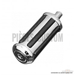 Embout-de-Sélecteur-de-vitesse-Chrome-Ribbed
