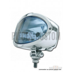Phare-Oval-Chrome-verre-bleu