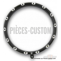 Cerclage LED noir Code uniquement Softail