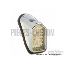 Mini feu LED lentille rouge