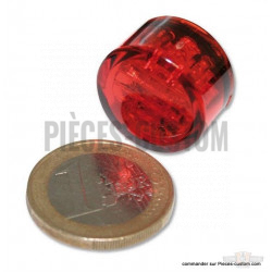 Feu à LED Pin lentille rouge