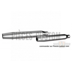 Silencieux-3"-HP+-taper-Chrome-pour-Dyna-de-2006-à-2017