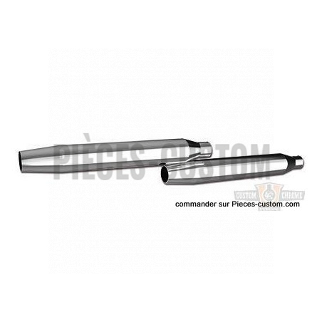 Silencieux-3"-HP+-taper-Chrome-pour-Dyna-de-2006-à-2017