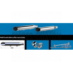 Silencieux-3"-HP+-Slash-Chromé-pour-Sportster-de-2014-à-2020