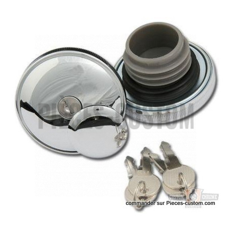 Set-bouchon-verrouillable-chromé