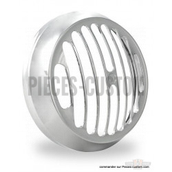 Cerclage de phare 7" Grille Chromé