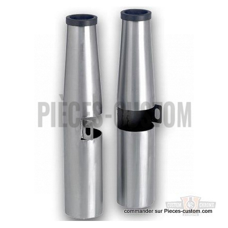 Capotage-de-fourche-Acier-brut-Lowbrow-pour-fourche-39-mm