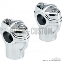 Risers Gordo Biltwell 2" Chrome