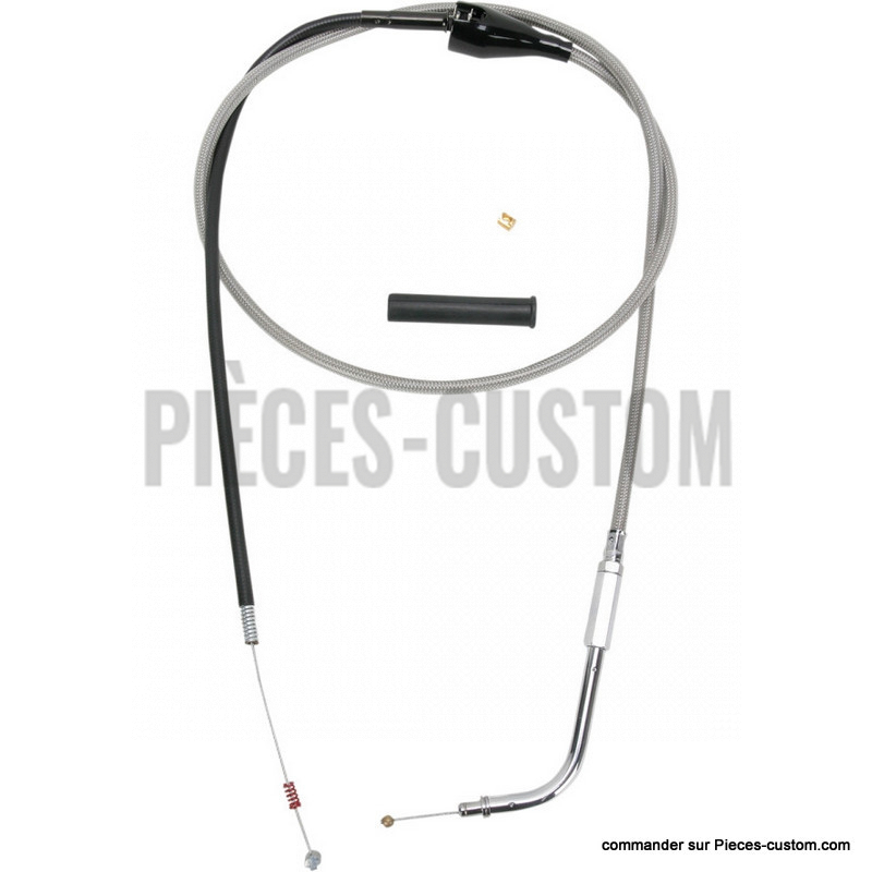 Câble-de-retour-tressé-pour-Touring-de-2002-à-2005-de-122-cm