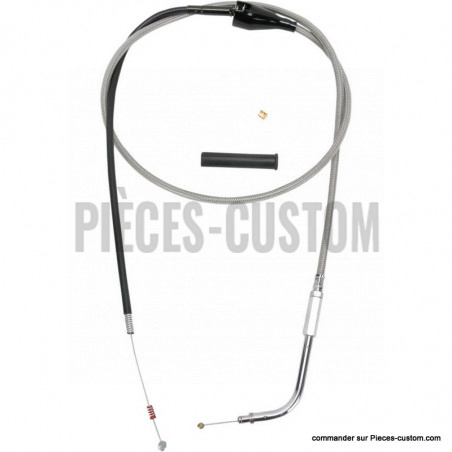 Câble-de-retour-tressé-pour-Touring-de-2002-à-2005-de-122-cm