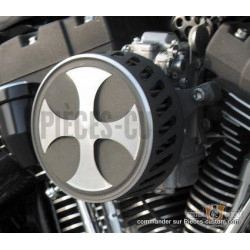 Filtre-à-air-Cross-Noir-Thunderbike-pour-Twin-Cam