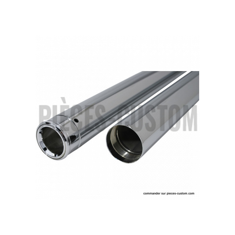 Tubes-de-fourche-41-mm-+4"-pour-Softail-Dyna-et-FLT
