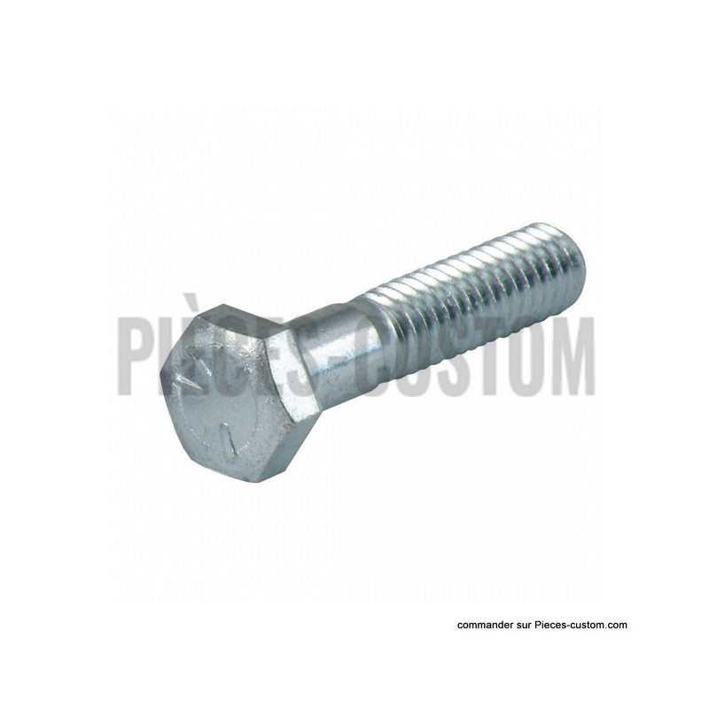 Vis-Tête-hexagonale-1/4-28-X-1-1/4"-chromé