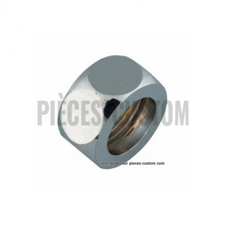 Écrou-chromé-de-3/8"-16