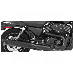 Silencieux-Racing-Noir-pour-Sportster