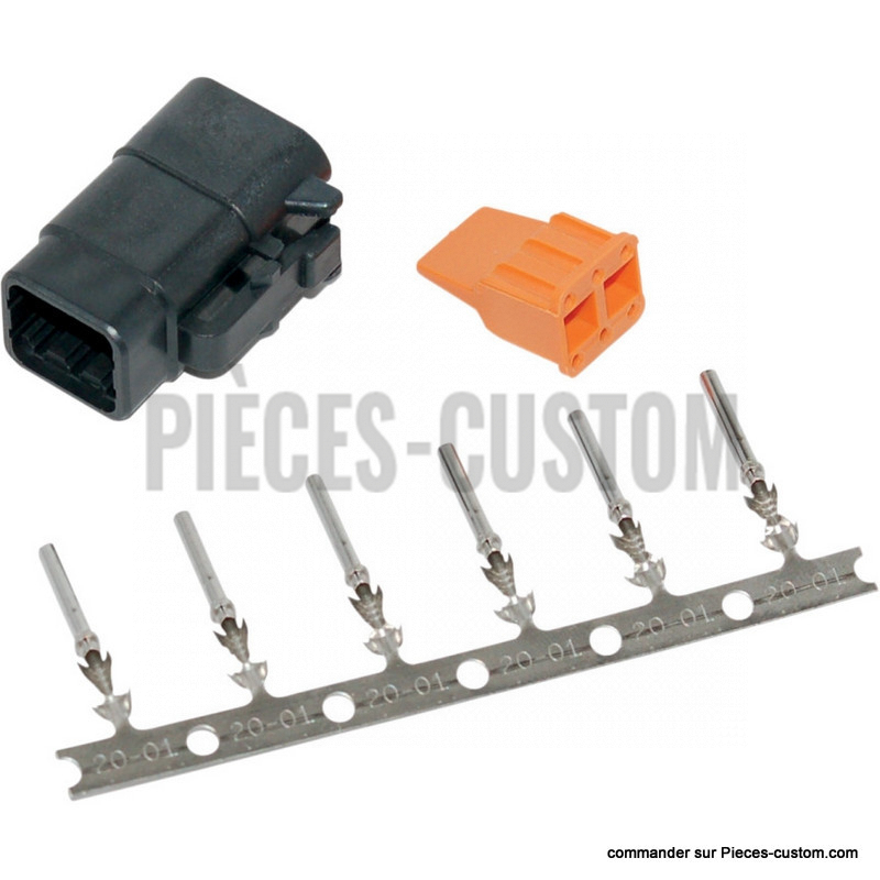 Connecteur-deutsch-DTM-6-fiches