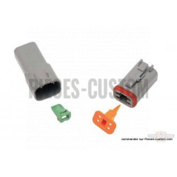 Boîtier-femelle-gris-4-câbles-DT-Series
