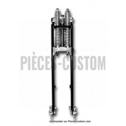Fourche-Springer-Noir-Chrome-22"-pour-Big-Twin-de-1979-à-2003