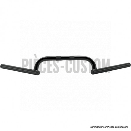 Guidon-Burly-Clubman-1"-Noir