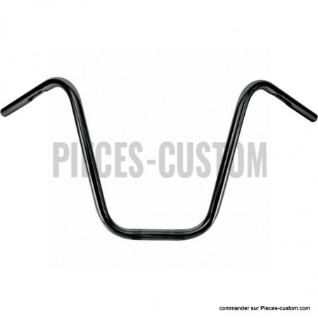 guidon-1"-burly-ape-hanger-hauteur-14"-noir