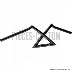 Guidon Paughco 1" Gen-X Noir 8"