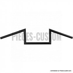 Guidon Paughco 1" W Noir 6" x 30"