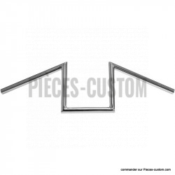 Guidon Paughco 1" W Chrome 10" x 32.5"