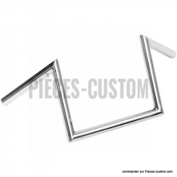 Guidon Paughco 1" Z chrome 8" x 26.5"
