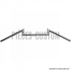 Guidon Paughco 1" Mini Z chrome 3.5"x29.5"