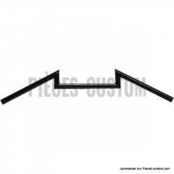 Guidon Paughco 1" Mini Z Noir 3.5"x29.5"