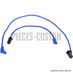 Cables de bougie Taylor 8mm Bleu Touring de 2009 à 2016