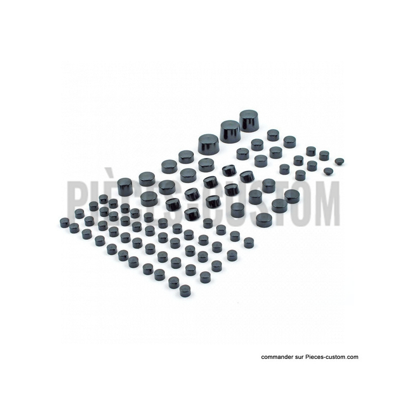 Kit-de-caches-Noir-pour-Dyna-de-1999-à-2005