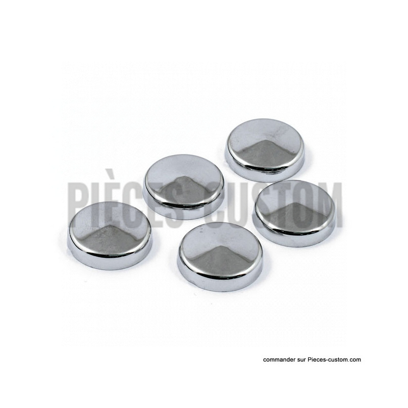 Caches-boulons-chrome-disque-arrière-pour-Big-Twin-et-Sportster-XL-de-1993-à-2016