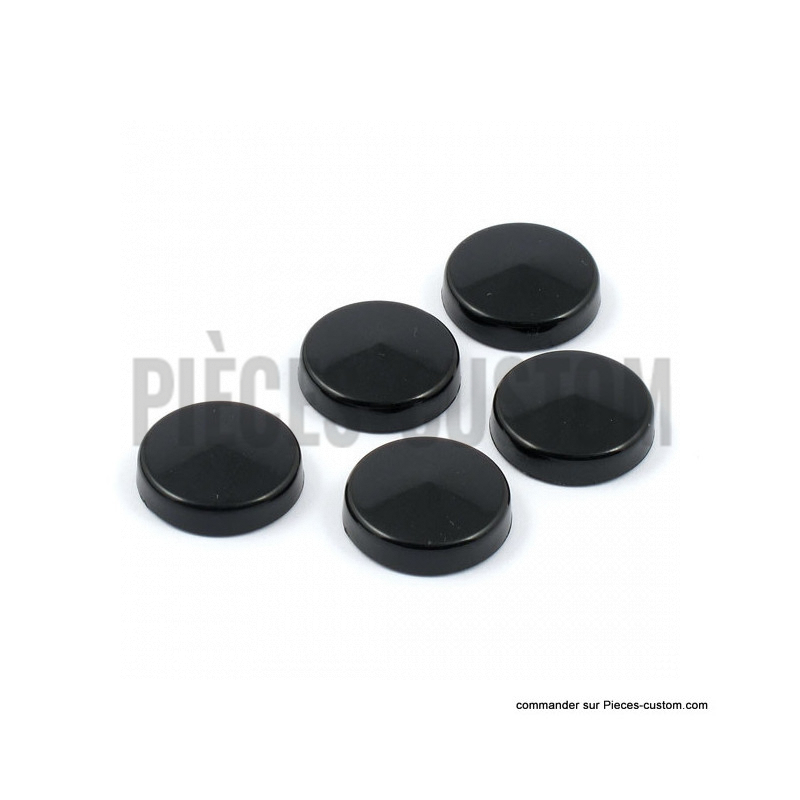 Caches-boulons-noir-disque-arrière-pour-Big-Twin-et-Sportster-XL-de-1993-à-2016